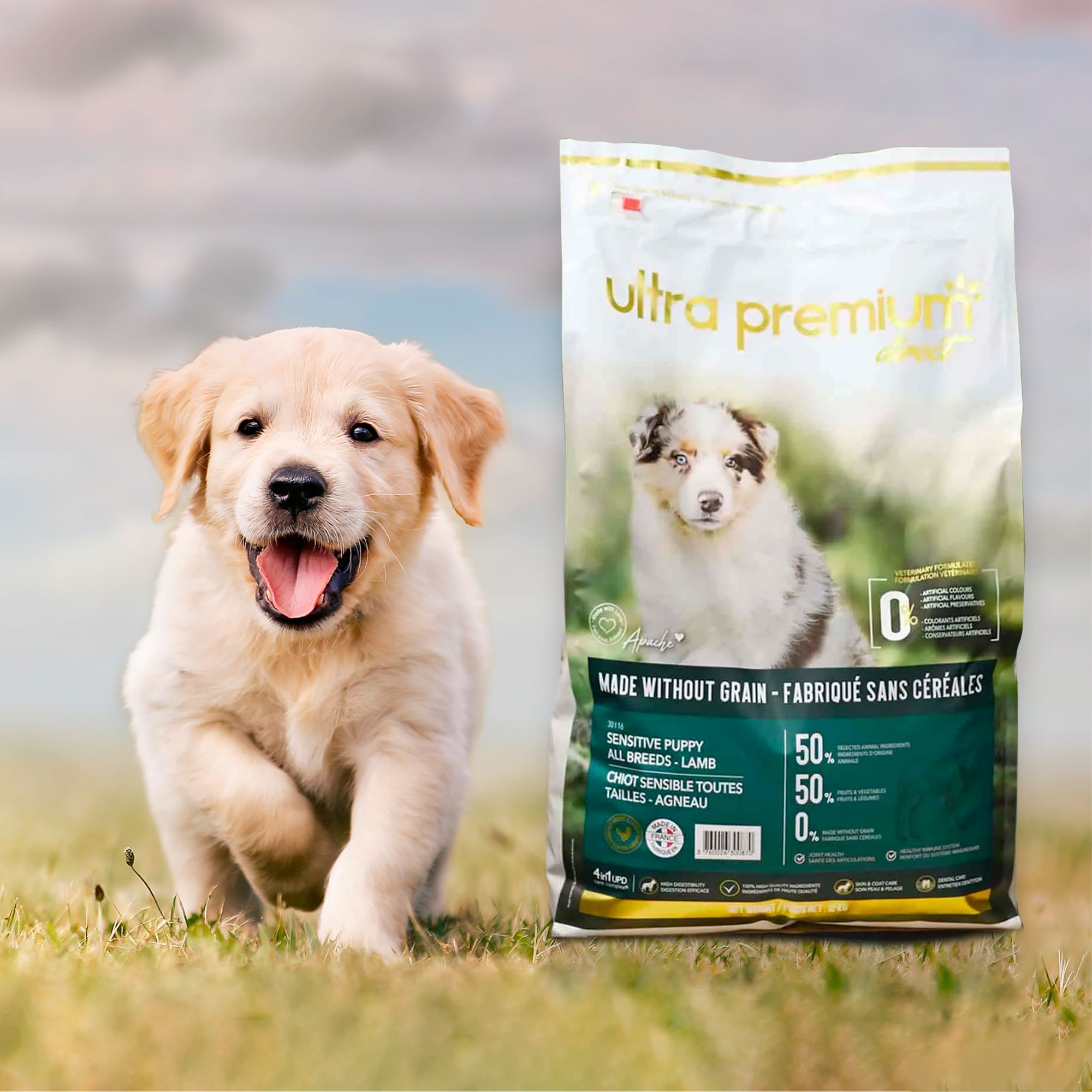 Croquette pour chien junior Ultra Premium Direct