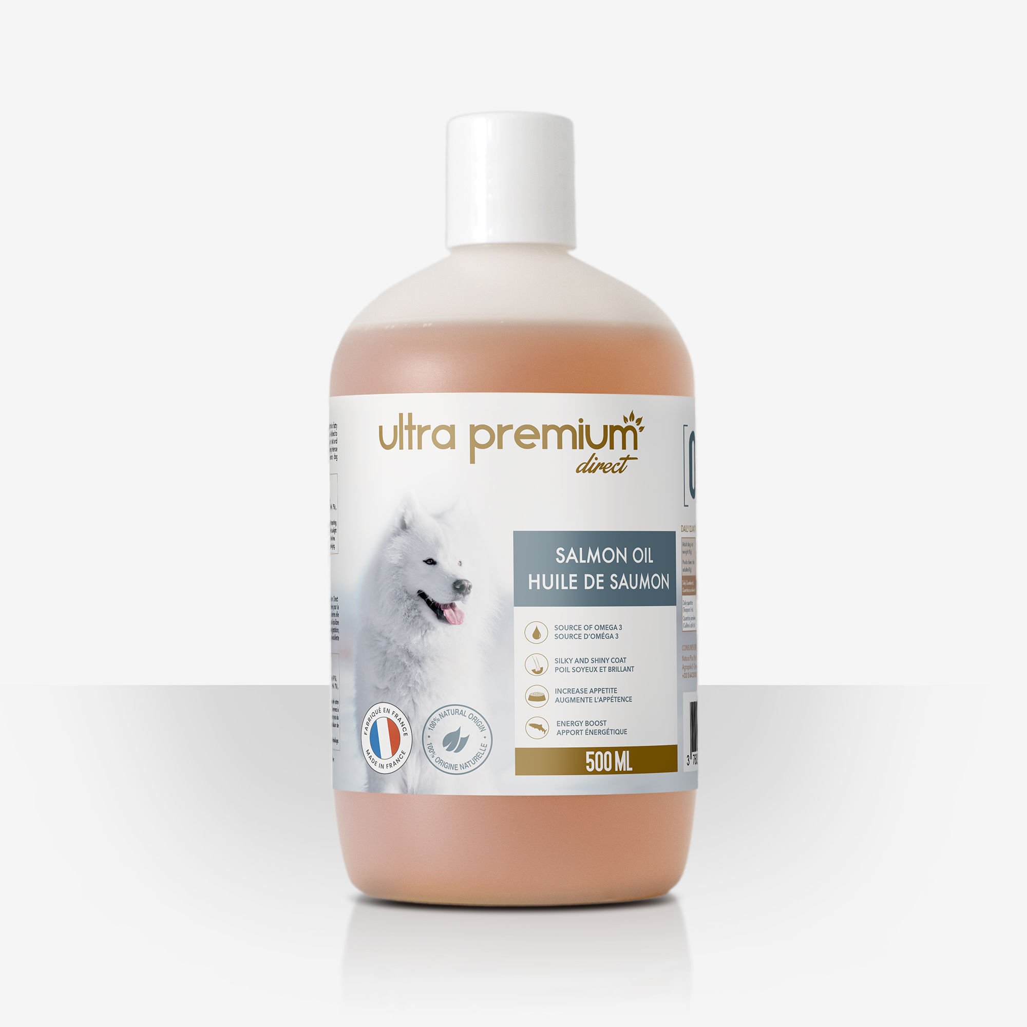 Huile de saumon pour chien et chat - Les bienfaits – inooko