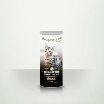 Friandises de Poulet séché à froid pour Chat - Freeze Dried Treat