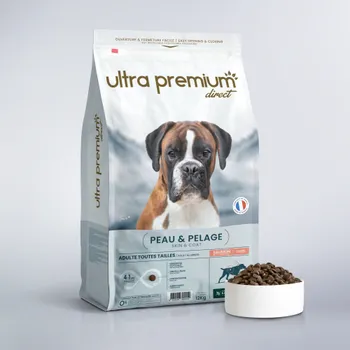 Croquettes peau & pelage chien toutes tailles au saumon - Care