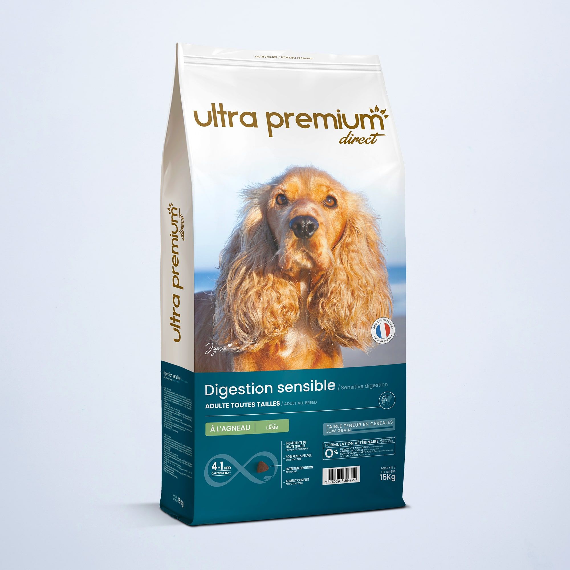 CROQUETTES pour chien ADULTE au BOEUF MEGLIUM