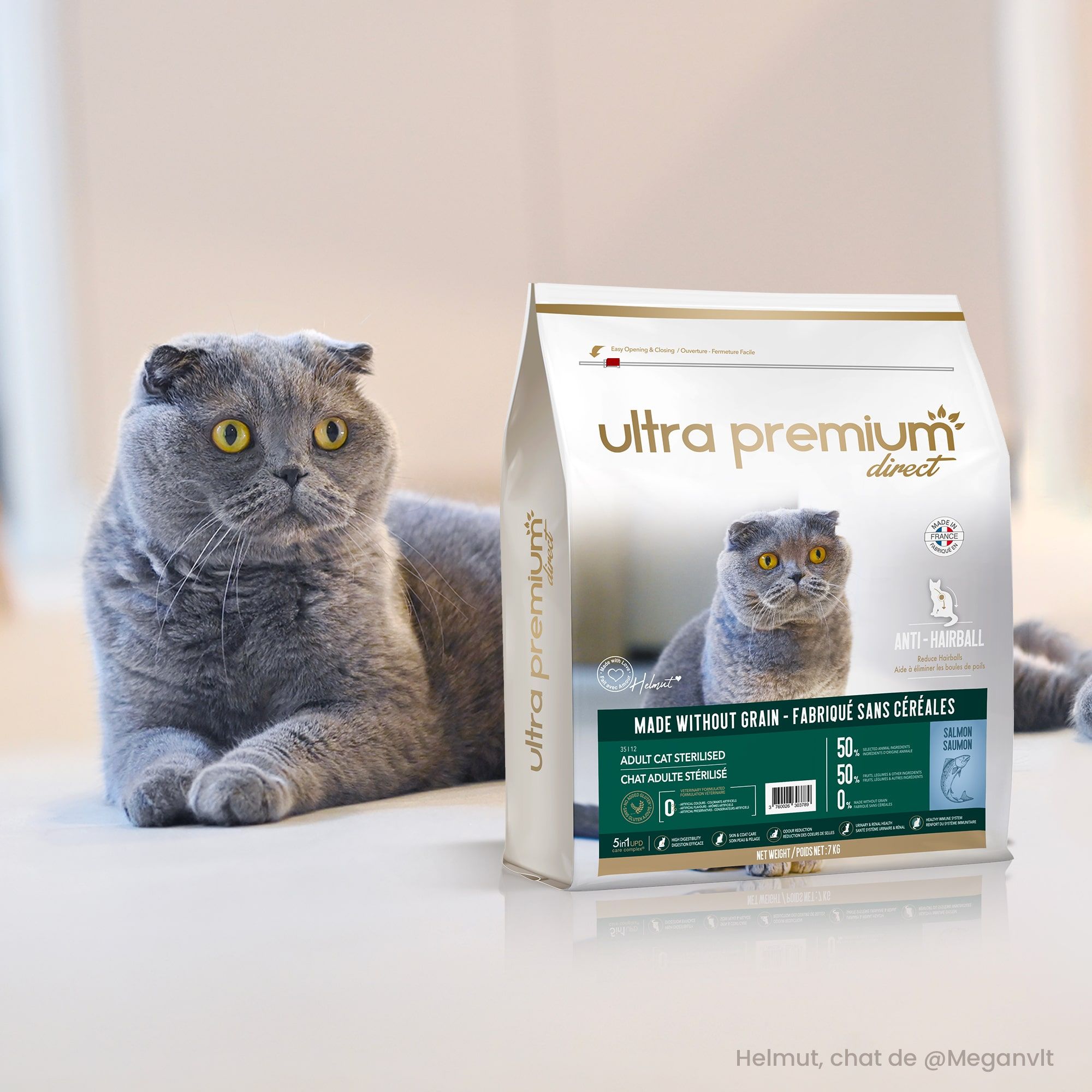 L'huile de saumon Ultra Premium Direct - Une Belle Vie De Chat