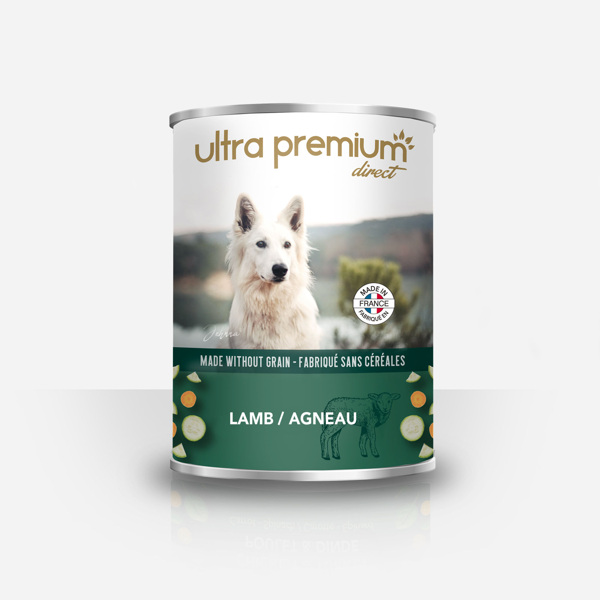 Pack bi-nutrition fabriquée sans céréales pour chien - Ultra Premium Direct