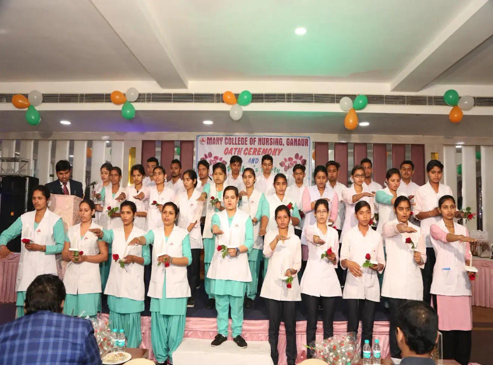 Mary college of nursing ganaur