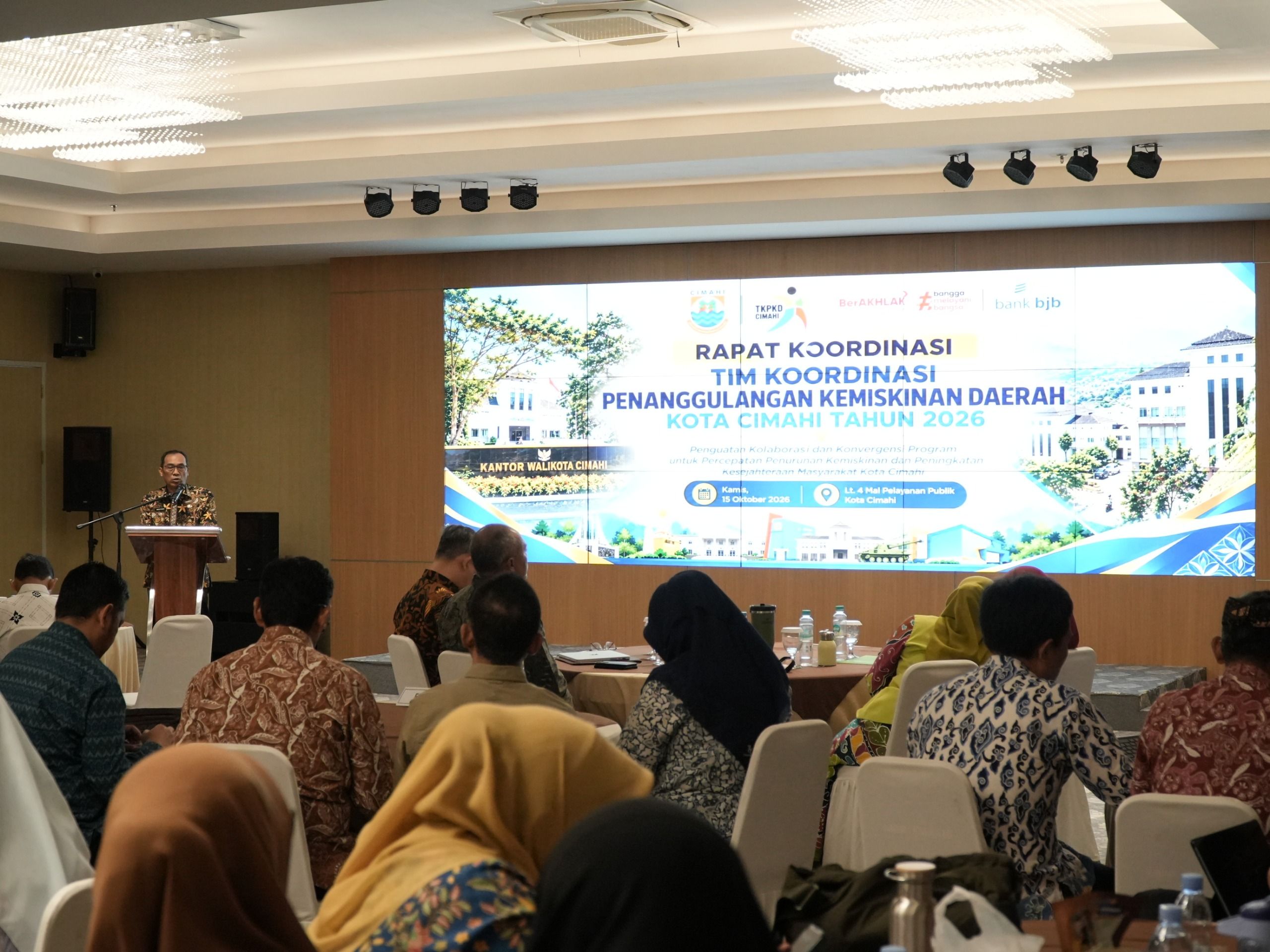 Ngatiyana Sentil Ego Sektoral, Penanggulangan Kemiskinan Cimahi Harus Terukur