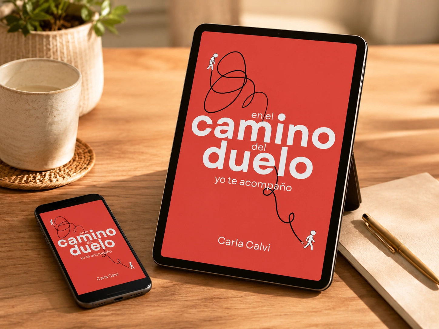 Versión digital de En el camino del duelo de Carla Calvi