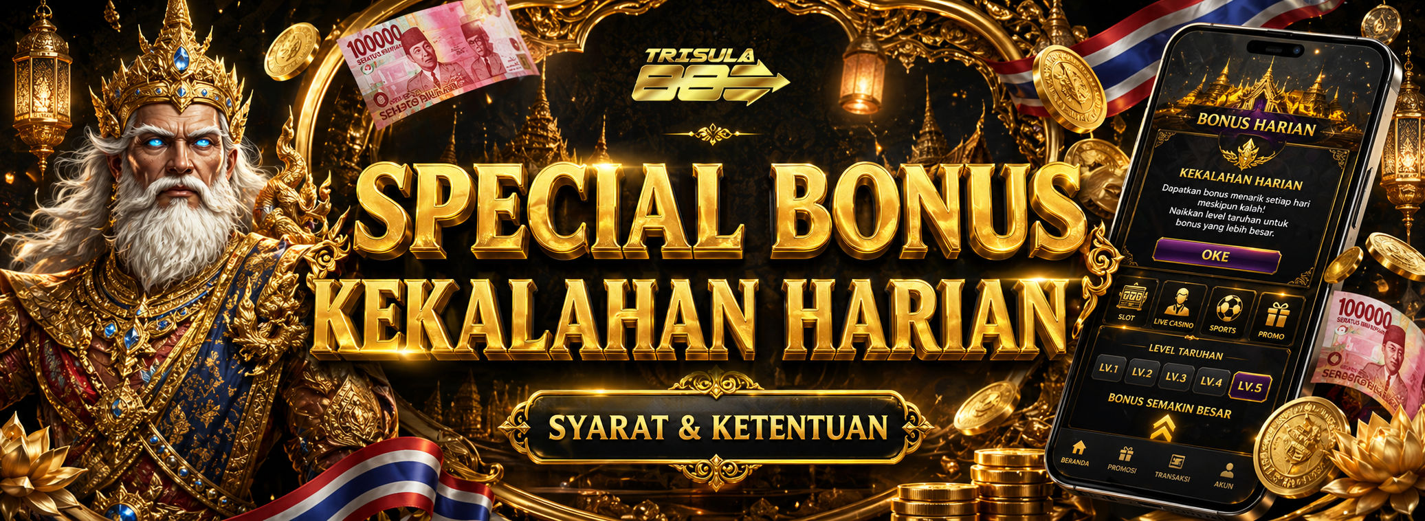 Bonus Ajak Teman Tanpa Batas Slotarea188