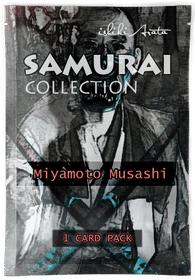 Miyamoto Musashi 1 Card Pack (SAMURAI Collection)