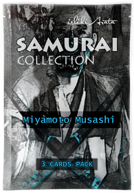 Miyamoto Musashi 3 Cards Pack (SAMURAI Collection)
