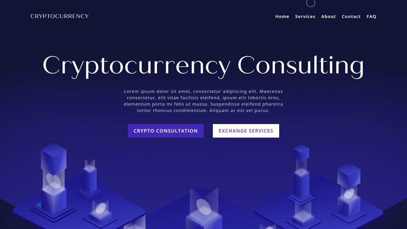 Crypto Currency Website Project