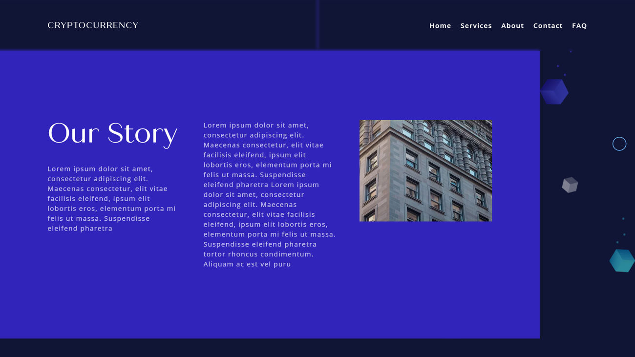 Crypto Currency Website Project