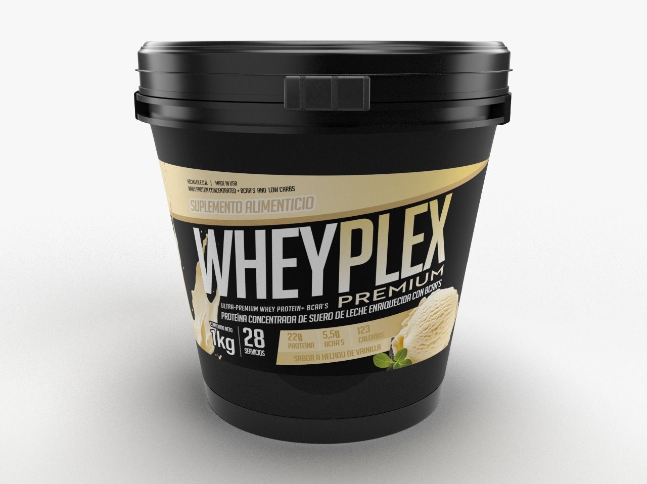 WHEYPLEX PREMIUM VAINILLA IMPORTADA USA