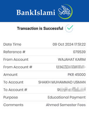 Fees Challan