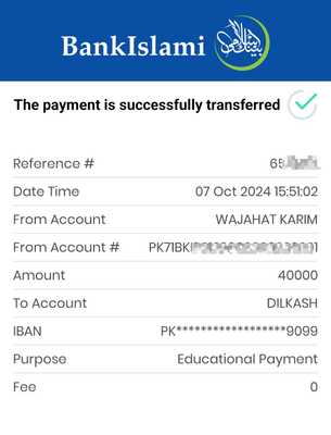 Fees Challan
