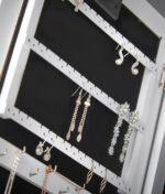 Katie white jewellery cabinet