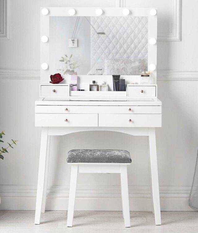 Taylor white dressing table
