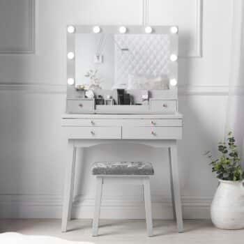 taylor grey dressing table