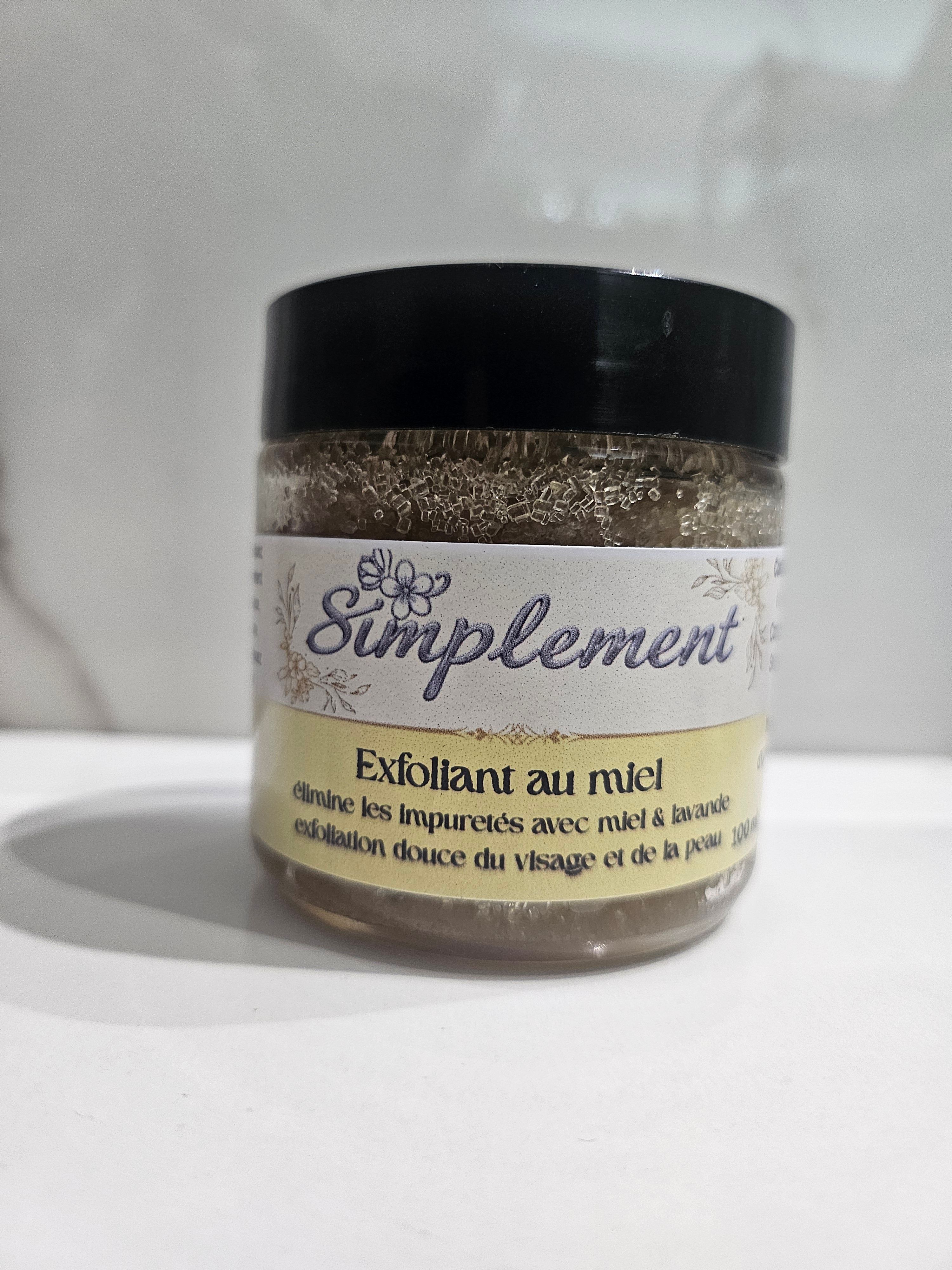 Exfoliant au miel