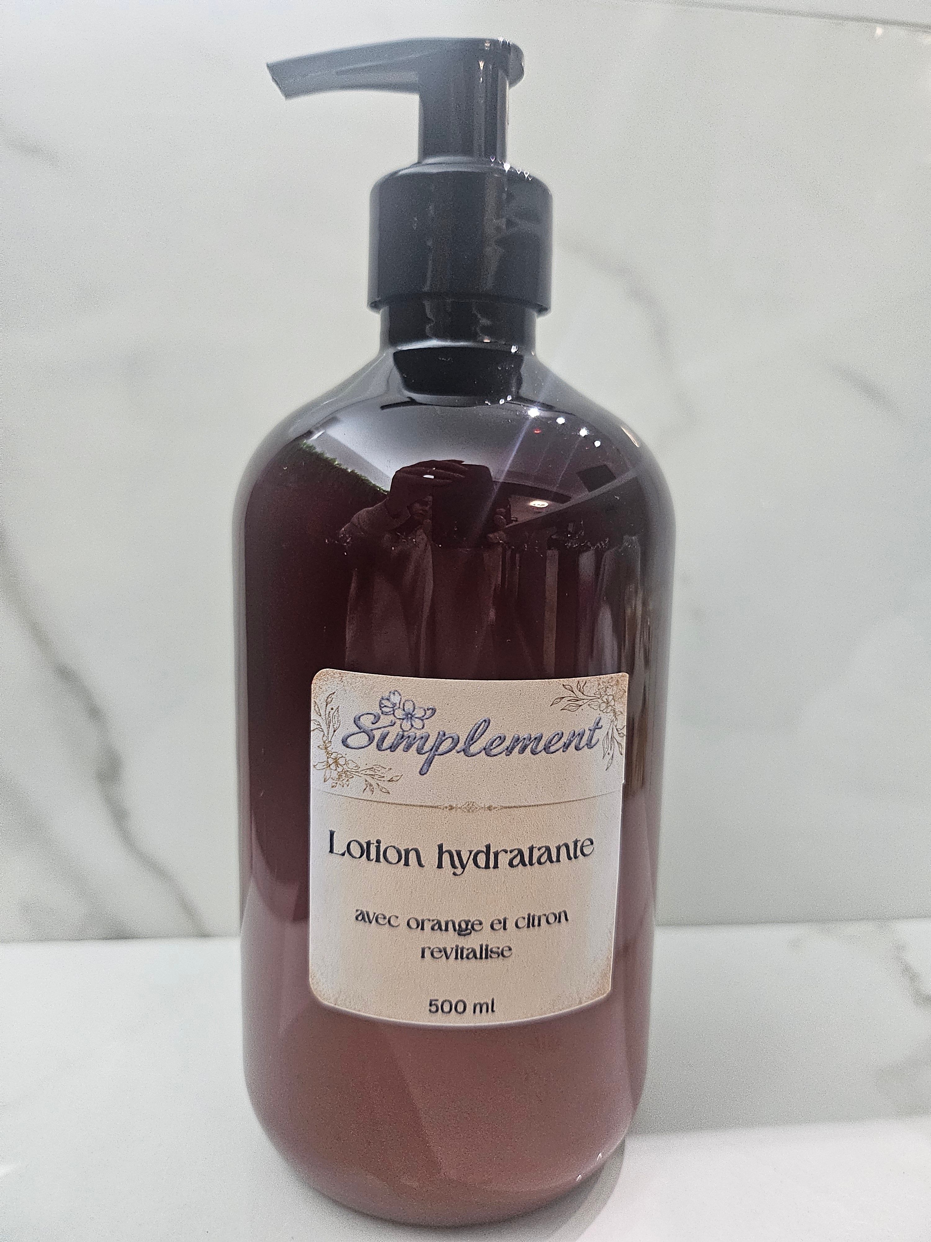Lotion Hydratante à l'Orange & au Citron