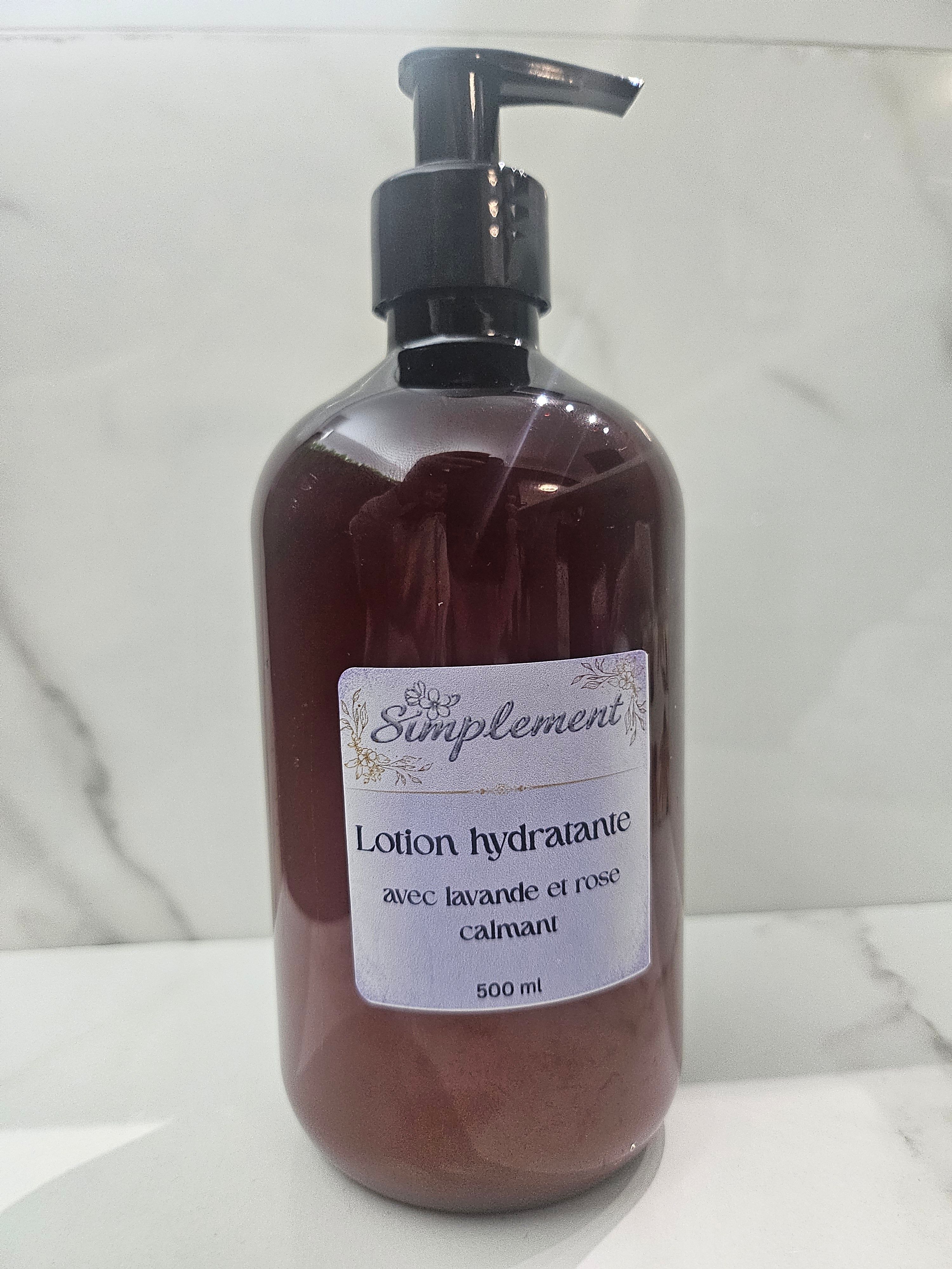 Lotion Hydratante à la Lavande & à la Rose