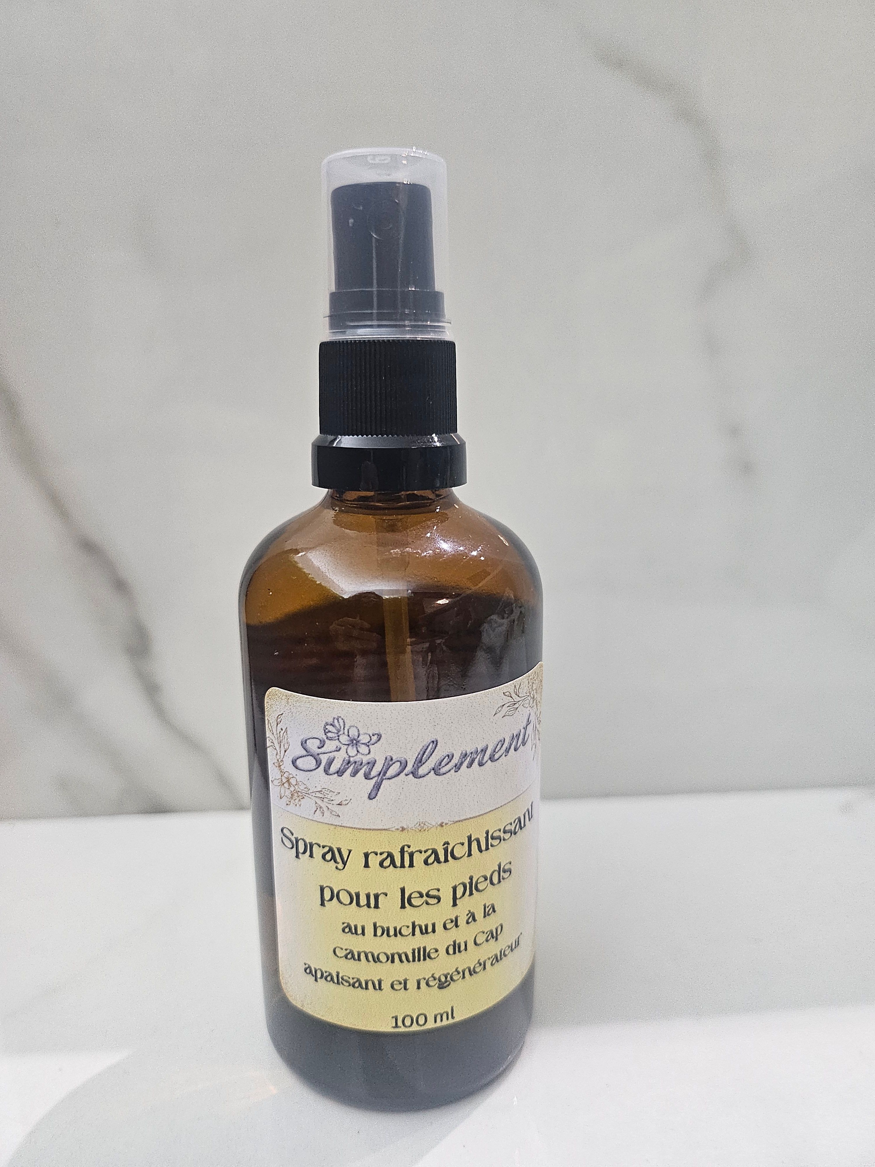 Spray Rafraîchissant pour les Pieds