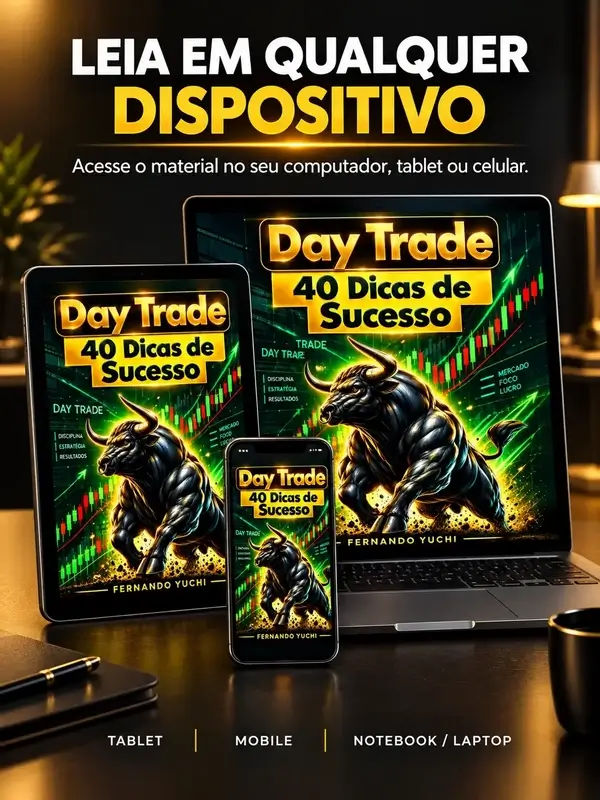 Prévia 1 das páginas internas do eBook Day Trade: 40 Dicas de Sucesso