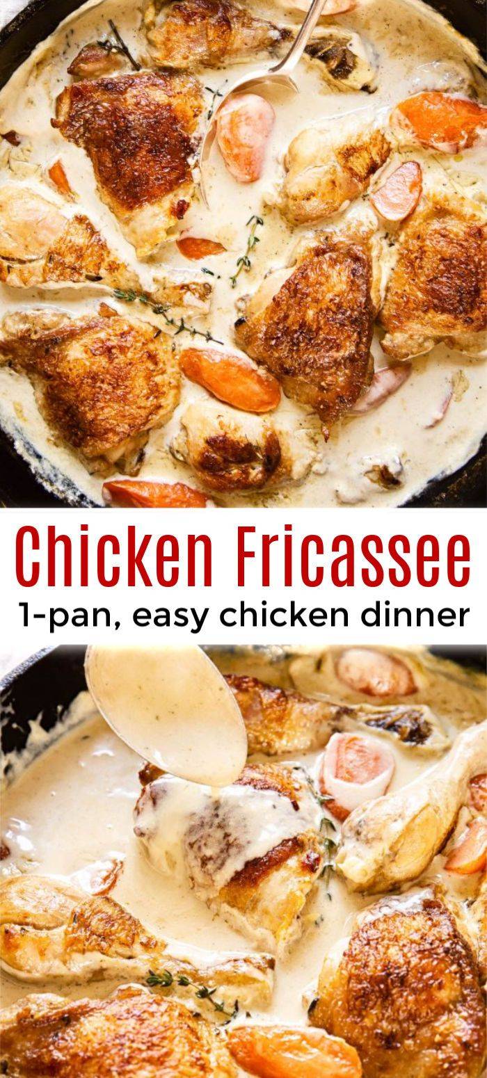 Fricassée de poulet