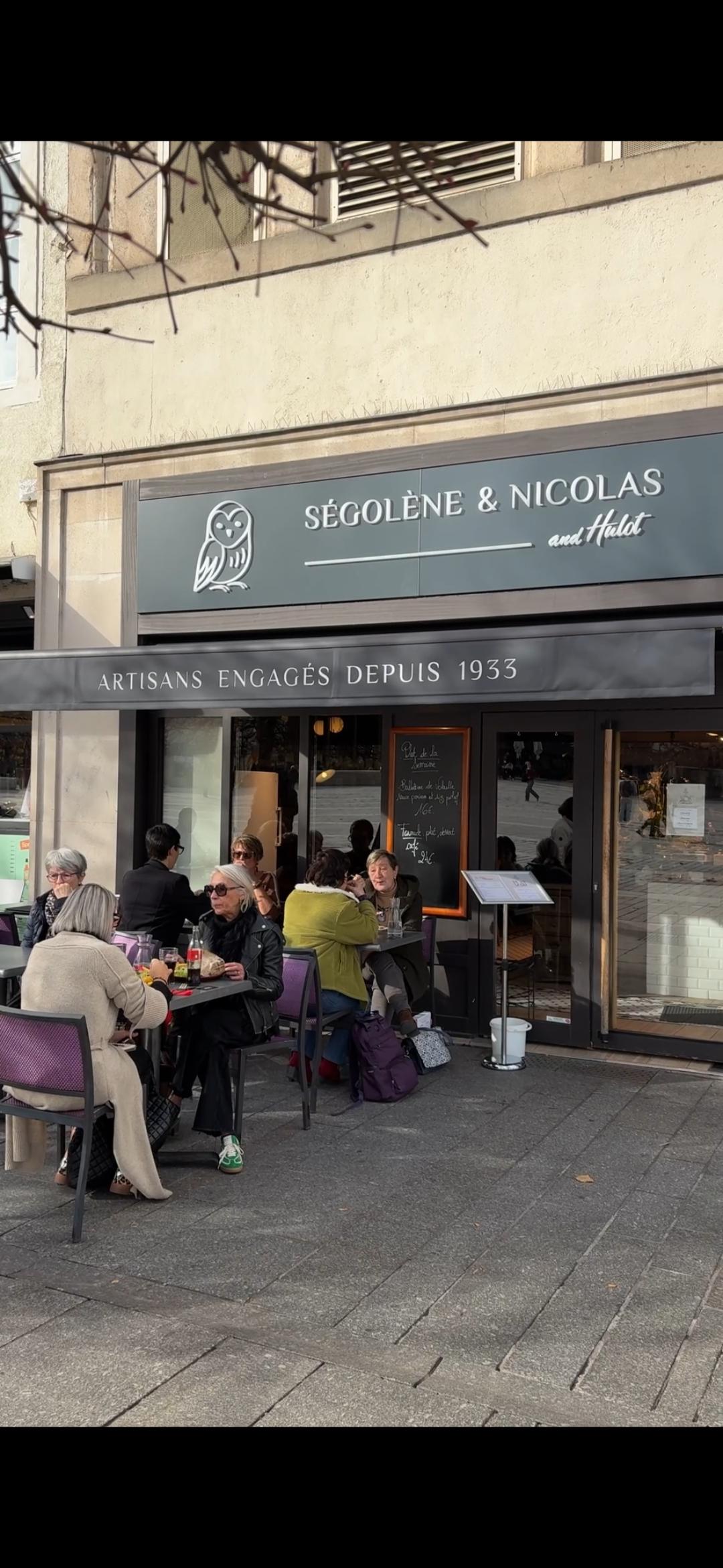 Ségolène & Nicolas and Hulot | Pâtisserie • Salon de thé • Restaurant • Chocolatier • Traiteur