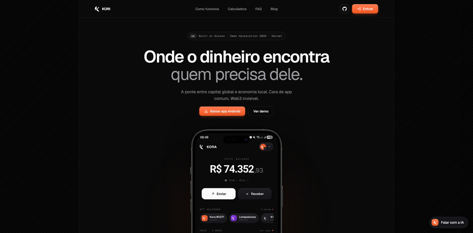 A Kori por dentro