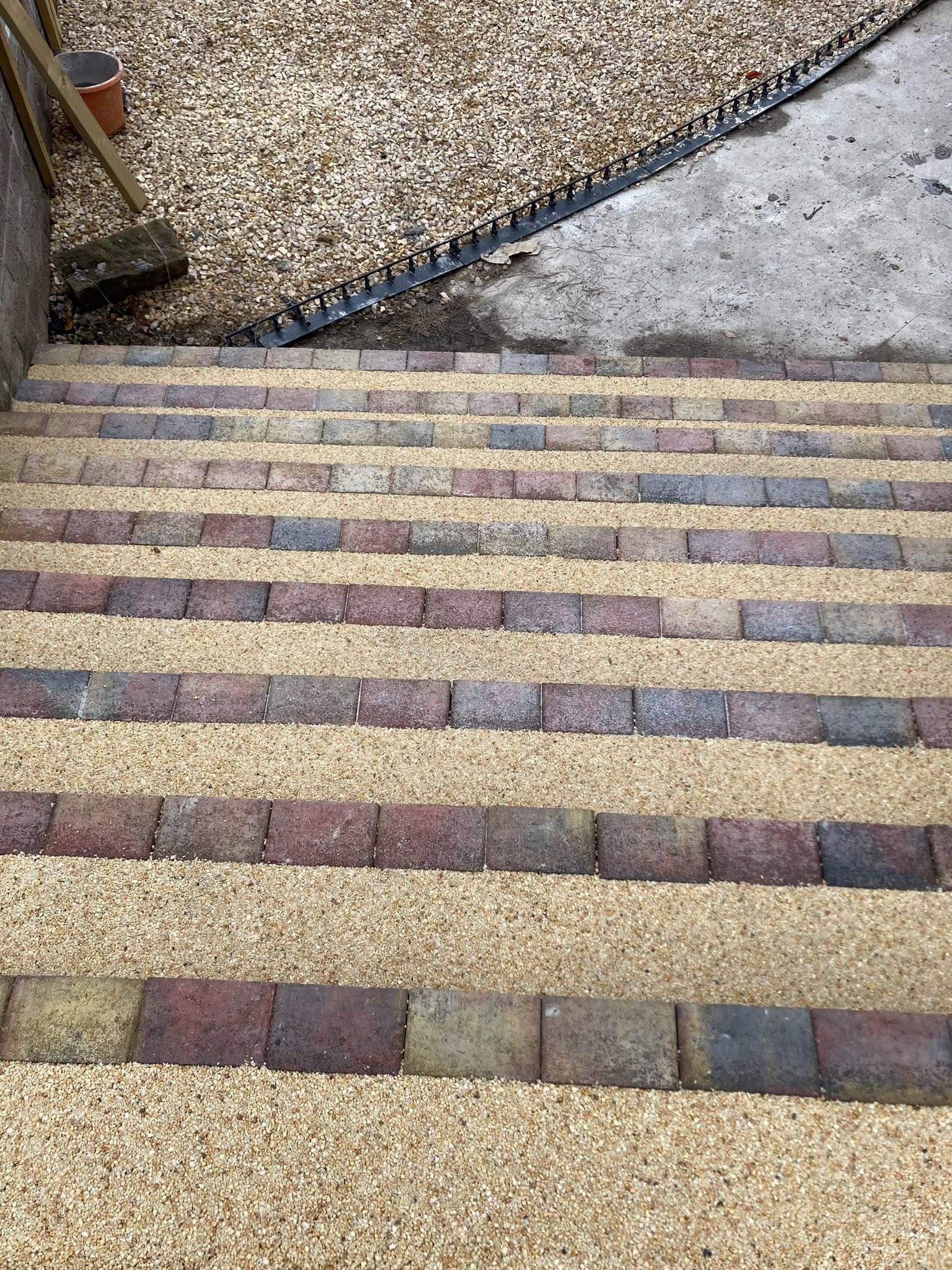 Resin Bound Steps Glasgow