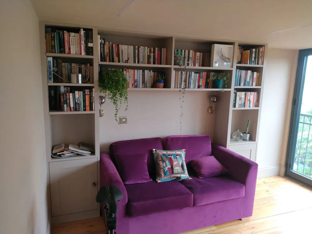 Bespoke Bookcases and Shelving London - C Sammon Builders