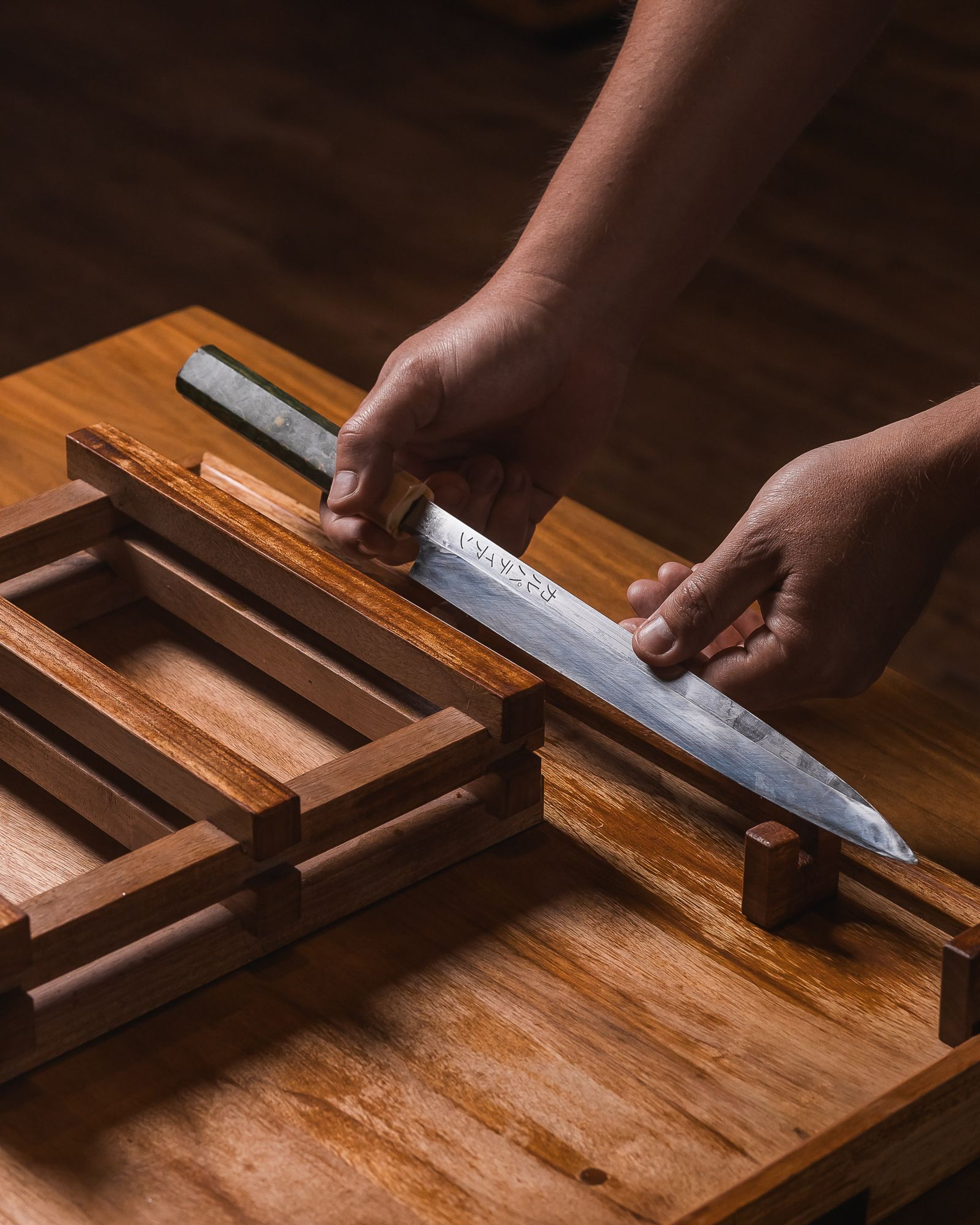 Base para atún — Madera cachimbo — Pájaro Loco
