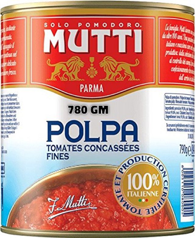 Mutti Finely Chopped Tomatos Tin - 790gm