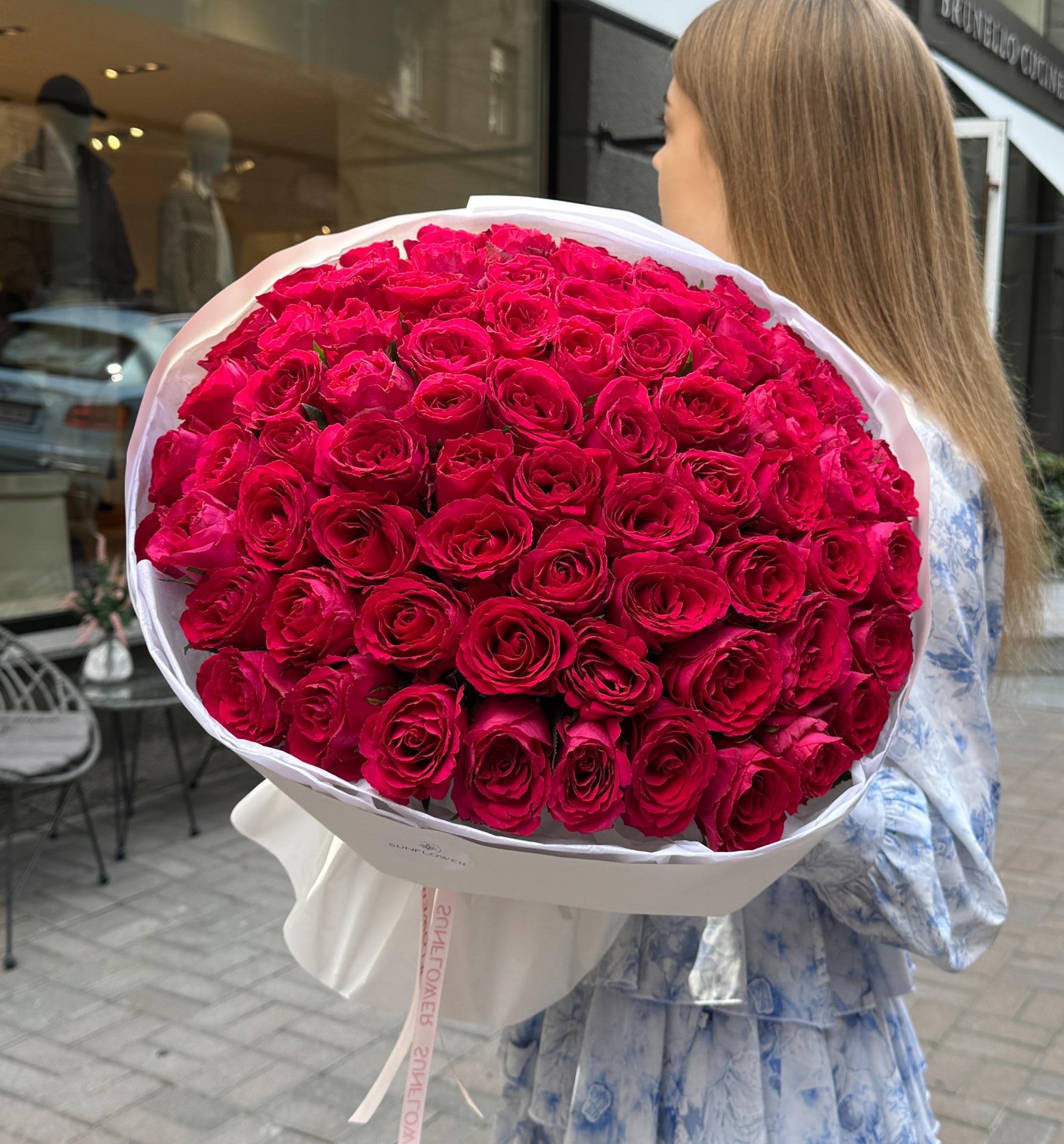 Троянда Madam Cerise 40 см