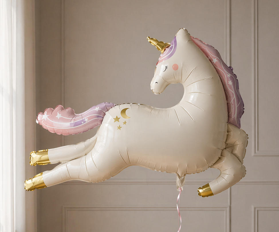 Foil balloon figure "Unicorn"