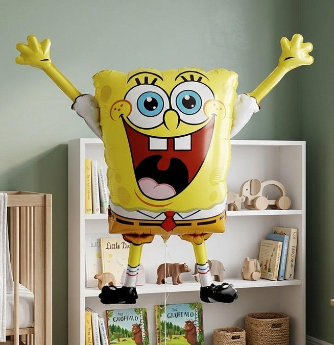 Foil ball figure "SpongeBob"