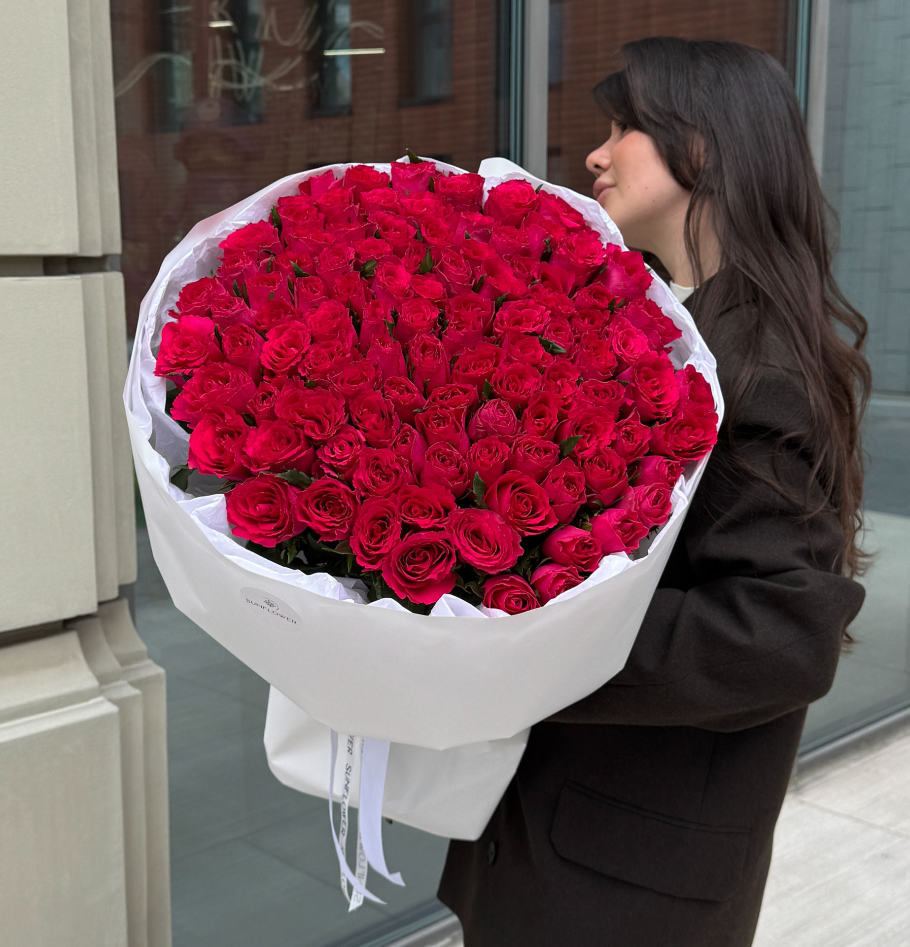 Троянда Madam Cerise (70 см)