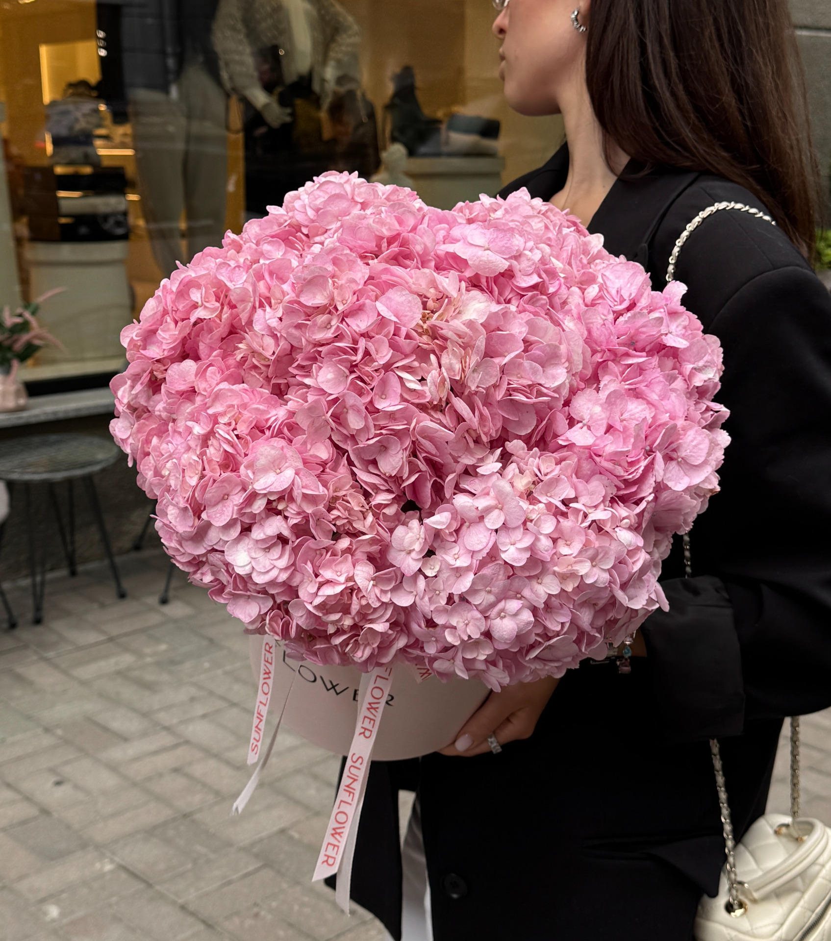 Pink Hydrangeas  Box