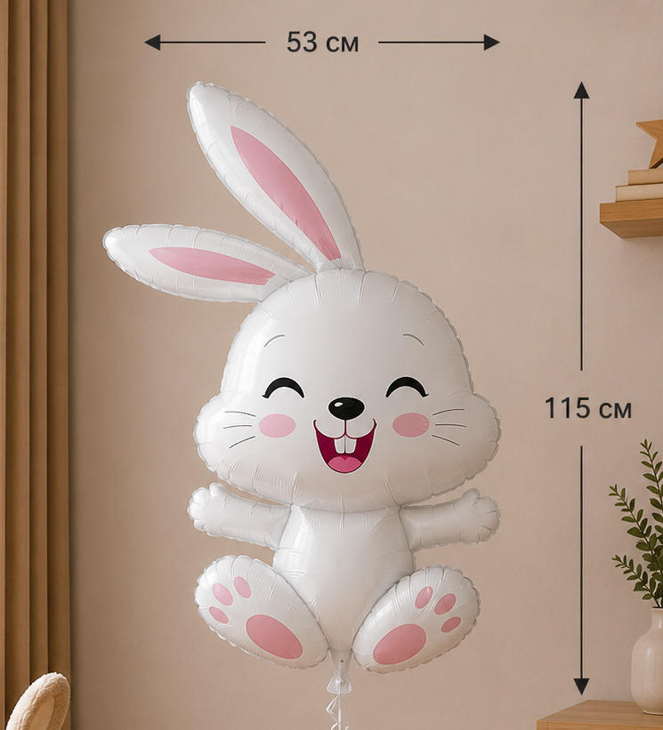 Rabbit-shaped ball
