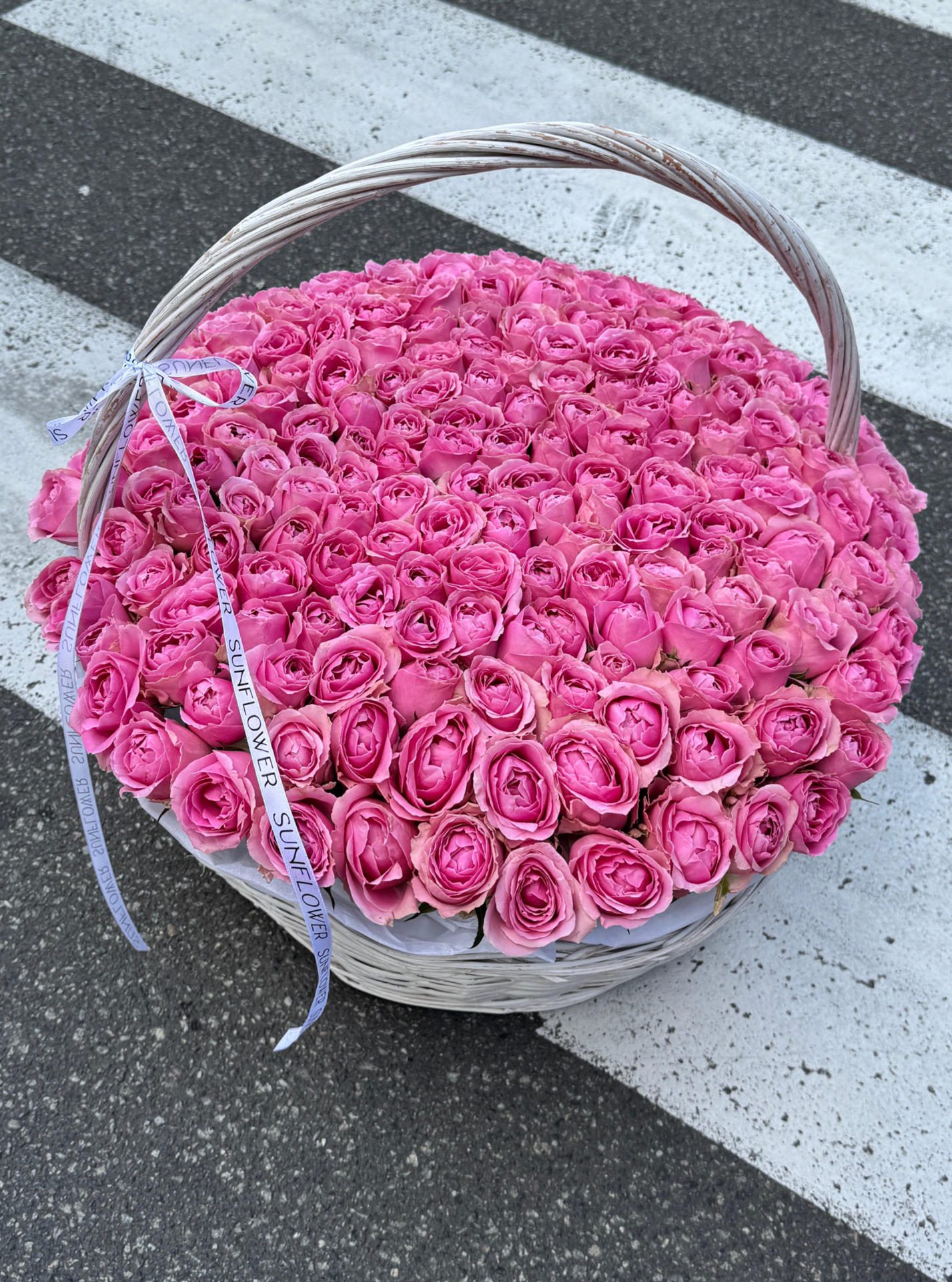Wham Rose Basket