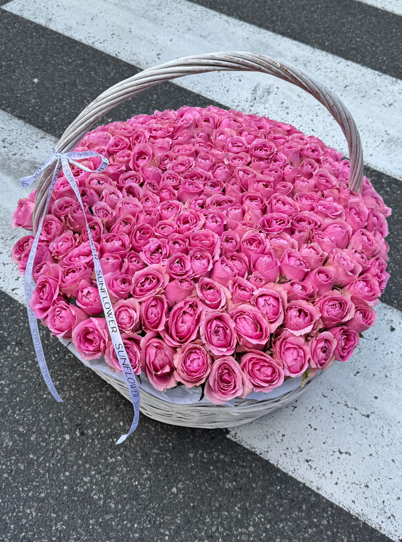Wham Rose Basket
