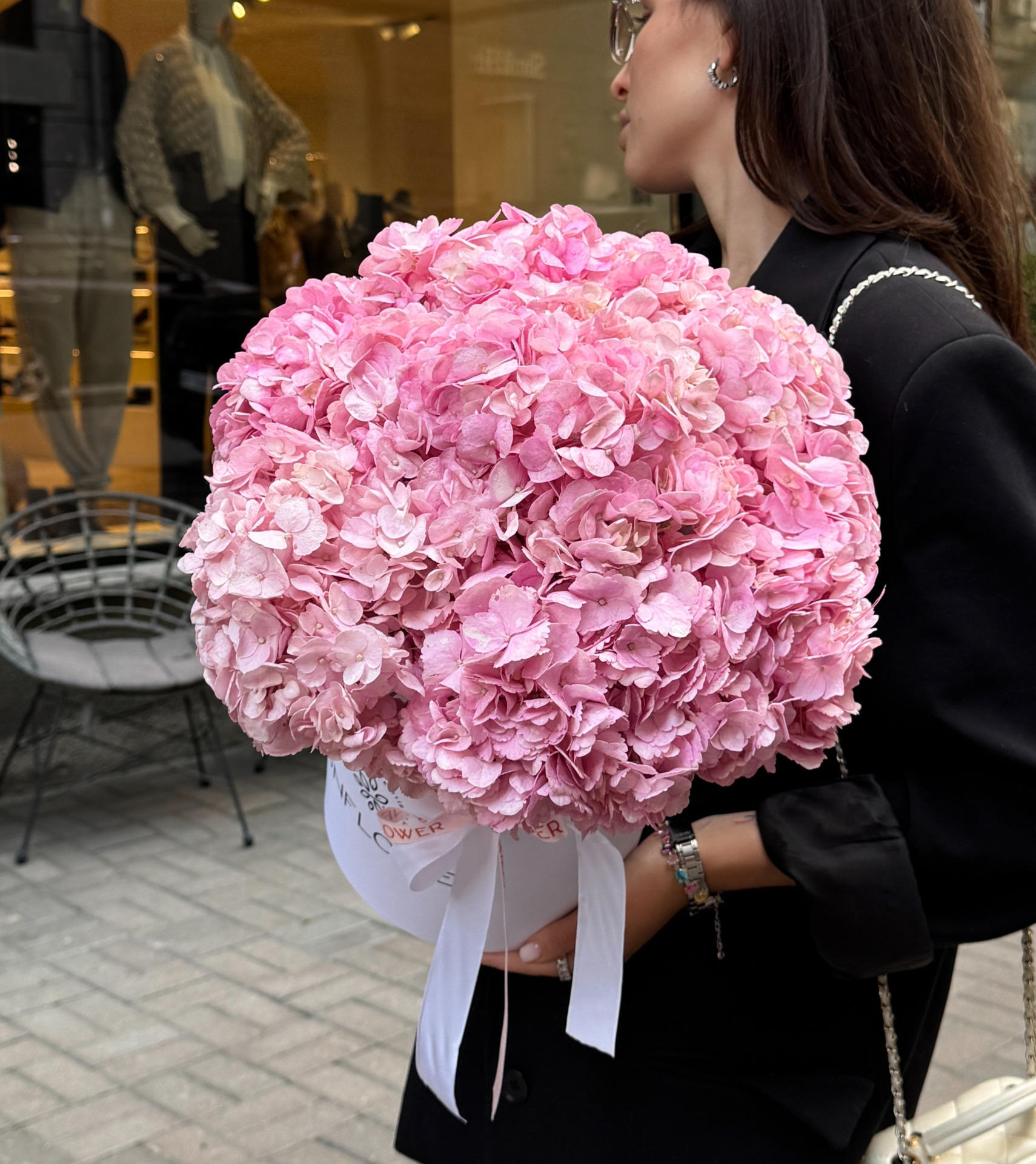 Pink Hydrangeas  Box