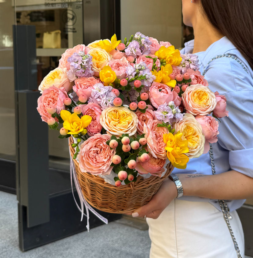 Flower Basket Arrangement