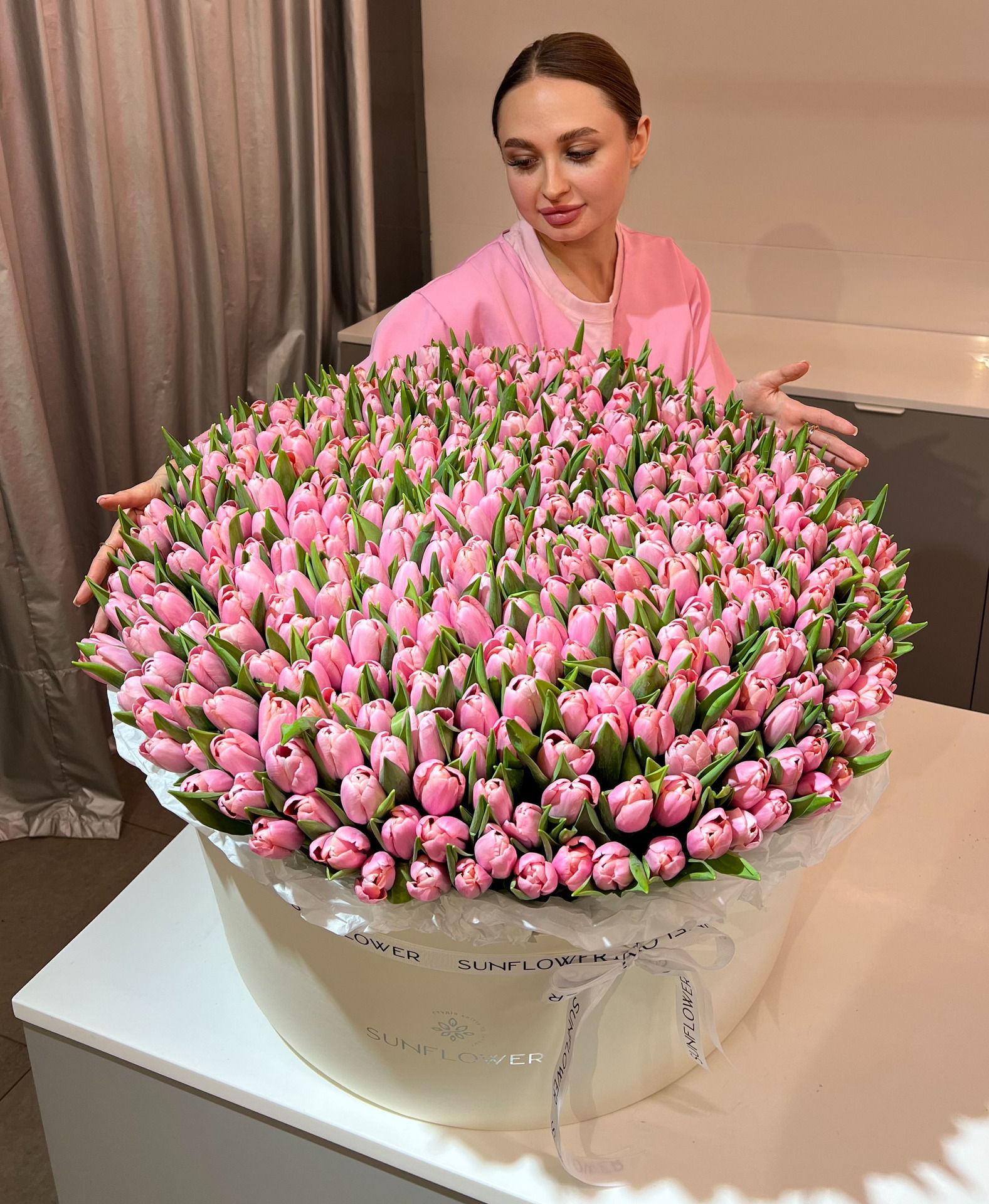 Коробка тюльпанів Tresor 501 штука