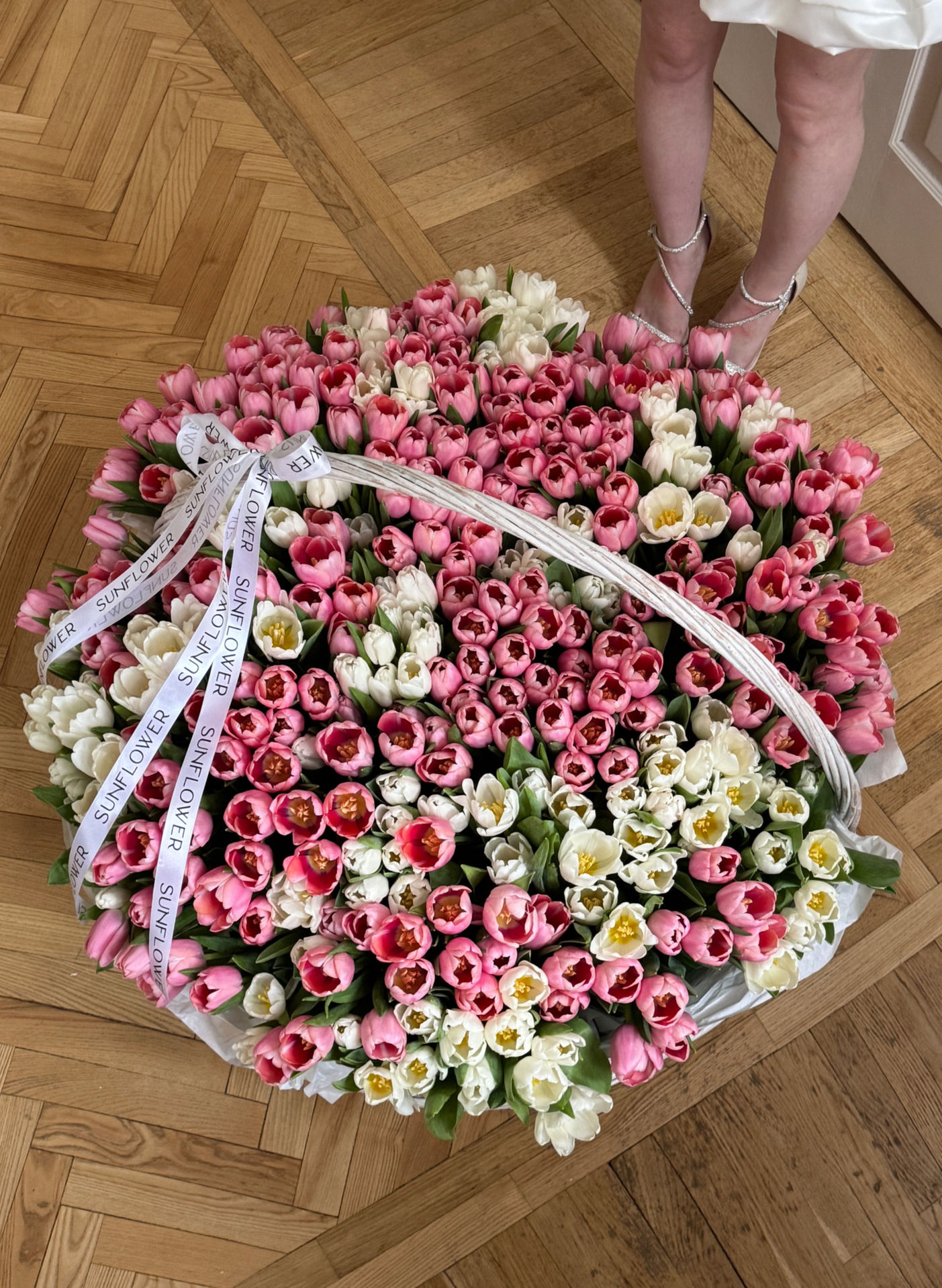 Tulip Basket “Spring Tenderness”
