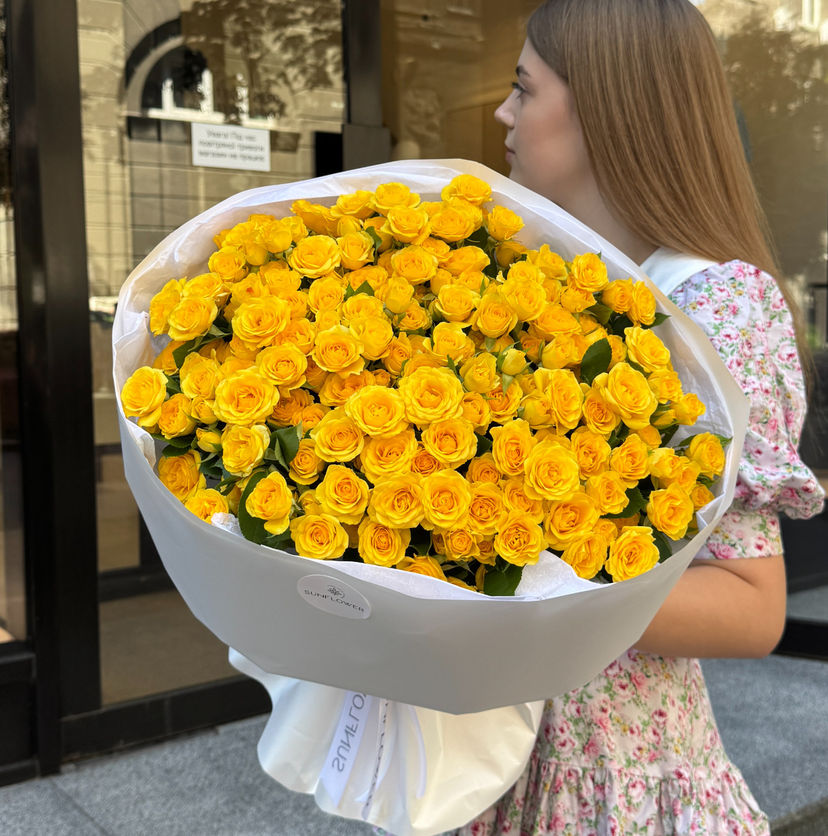 Yellow Babe rose