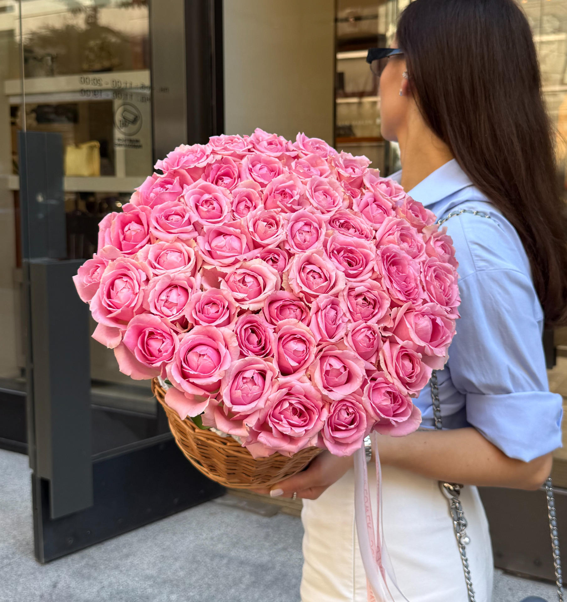 Wham Roses in a Basket XS