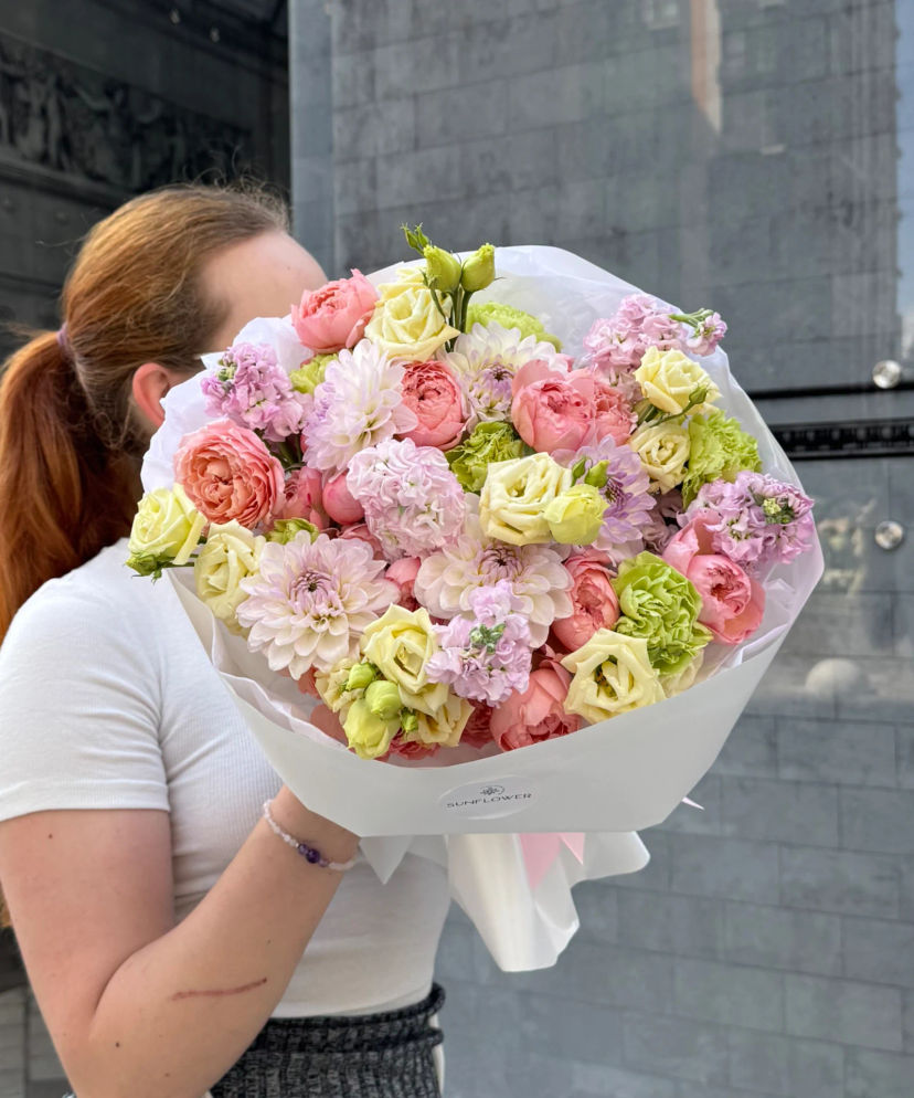Delicate collective bouquet