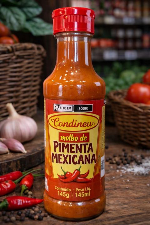Molho Pimenta Condinew Mexicana 
