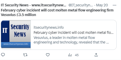 Engineering Firm Vesuvius